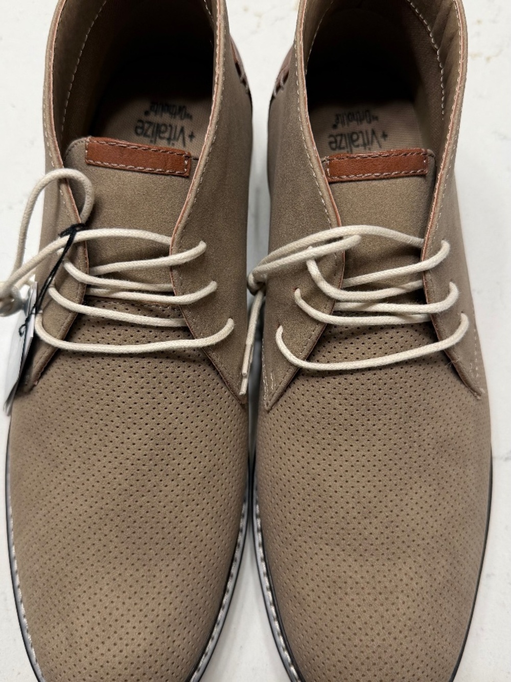 New Mens Light Brown 11 Wide Sonoma Chukka Boots